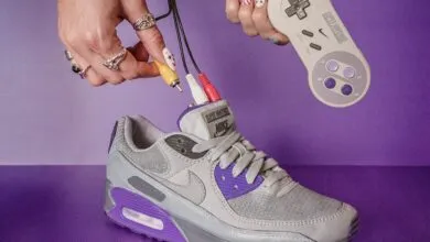 Play Classic Nintendo Games on SNES-Inspired Nike Sneakers