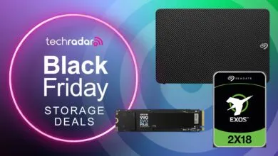 TechRadar Black Friday storage deals featuring Seagate and Samsung SSDs.
