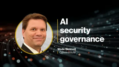 Wade Bicknell, CFA Institute, discusses AI security governance.