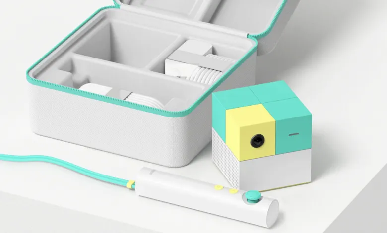 Nex Playground bundle with case, camera, and controller on a white surface.