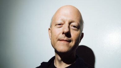 Close-up portrait of Jeremy Allaire against a white wall.
