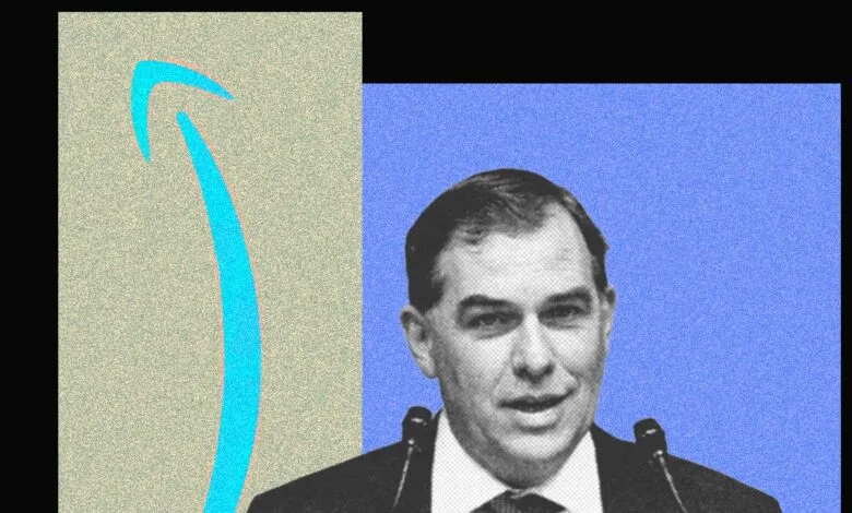 Matt Garman, AWS CEO, with Amazon logo in stylized image.