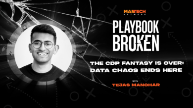 Tejas Manohar featured on Martech Network's 'Playbook Broken' podcast episode.