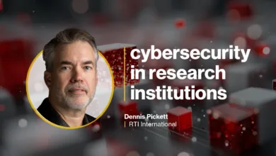 Dennis Pickett of RTI International discusses cybersecurity in research.
