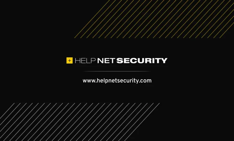Help Net Security logo on black background with yellow and white lines.