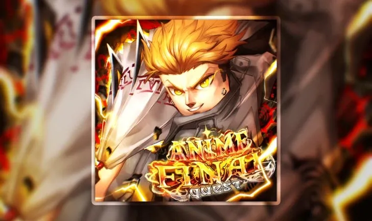 Anime Final Quest game icon featuring a blonde anime character.