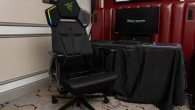Razer’s Concept Gaming Chair: Speakers, RGB, and Haptic Rumble