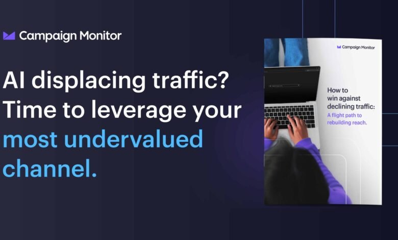 Campaign Monitor ad: Leverage your most undervalued channel.