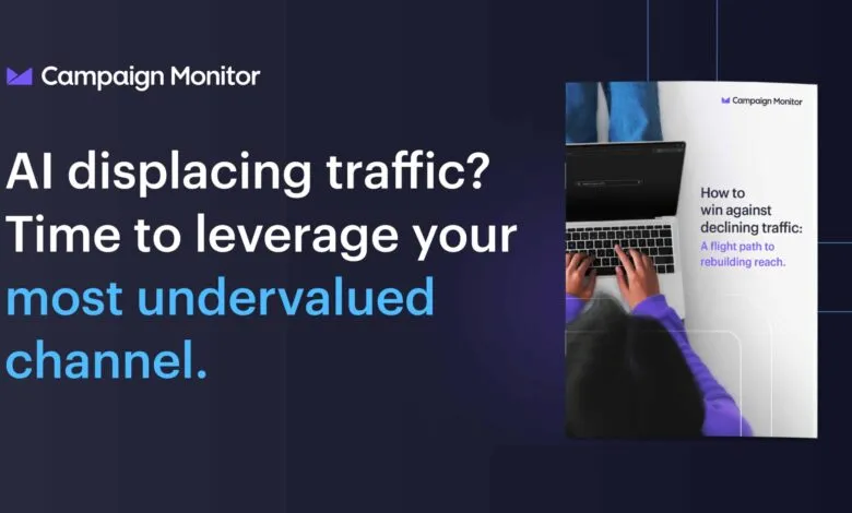 Campaign Monitor ad: Leverage your most undervalued channel.