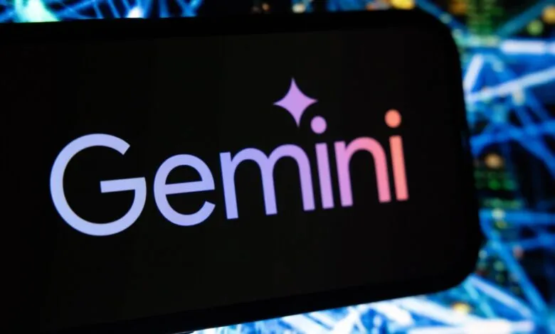 Gemini crypto exchange logo displayed on a smartphone screen.