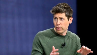 Sam Altman speaks at the New York Times Dealbook Summit 2024.