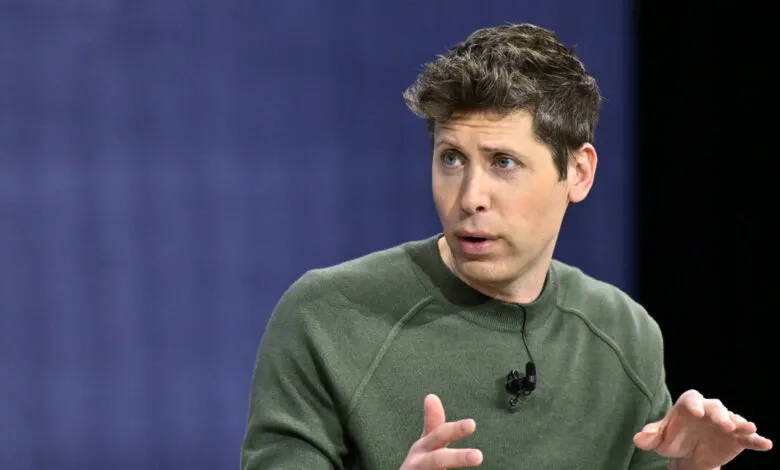 Sam Altman speaks at the New York Times Dealbook Summit 2024.