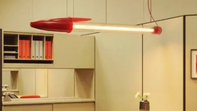 Giant 5-Foot Lamp Inspired by Iconic Pen Design