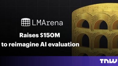 LMArena raises $150M to reimagine AI evaluation, with a golden coliseum.