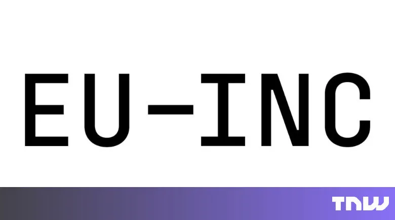 EU-INC text logo on white background with TNW logo.