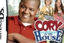 Cory in the House Nintendo DS game cover featuring Cory Baxter.