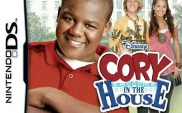 Cory in the House Nintendo DS game cover featuring Cory Baxter.
