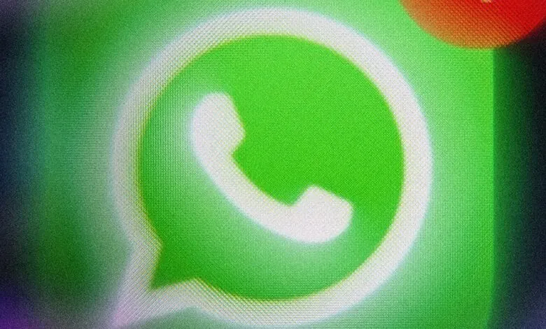 Close-up of the WhatsApp logo, a green speech bubble with a white phone icon.
