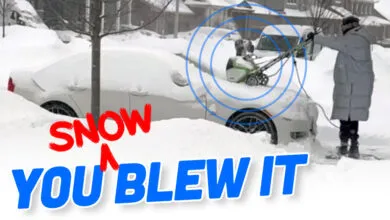 Snowblower Car Cleaning: A Dangerous Mistake