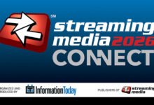 Streaming Media Connect 2026 logo with arrows and event name.