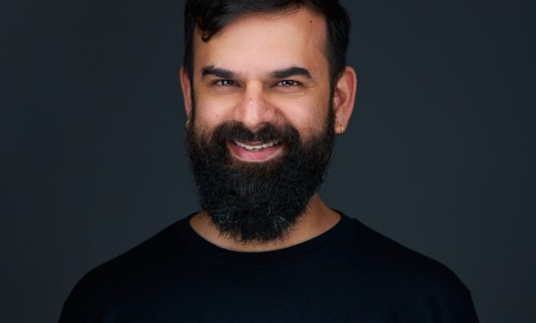 Sankalp Arora, CEO and Co-Founder of Gather AI, smiles in a studio portrait.