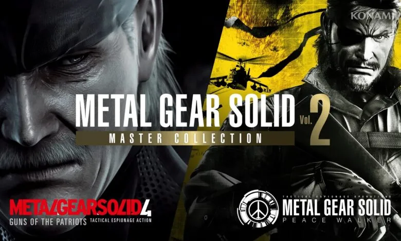 Metal Gear Solid Master Collection Vol. 2 cover art featuring Solid Snake.