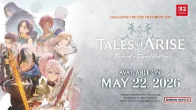 Tales of Arise: Beyond the Dawn Edition promotional image for Nintendo Switch.