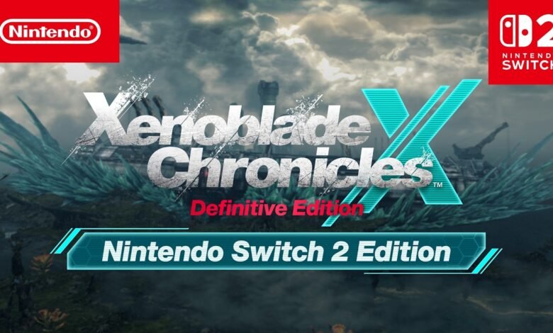 Xenoblade Chronicles X Definitive Edition for Nintendo Switch 2 concept art.