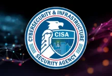 CISA logo: Cybersecurity and Infrastructure Security Agency seal.