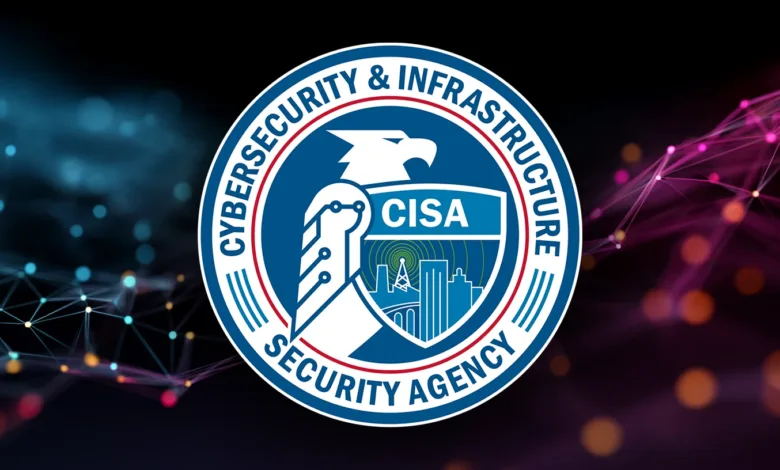 CISA logo: Cybersecurity and Infrastructure Security Agency seal.