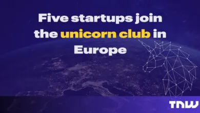 Five startups join the unicorn club in Europe, digital unicorn graphic.