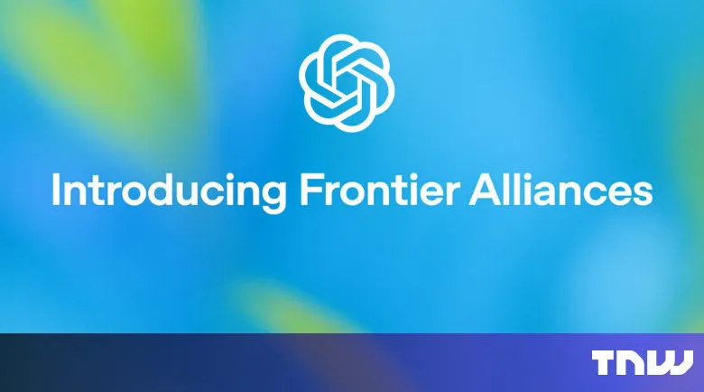Introducing Frontier Alliances with a stylized logo on a blue background.