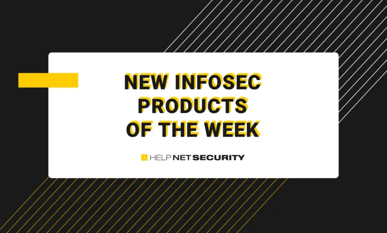 New Infosec Products of the Week graphic from Help Net Security.