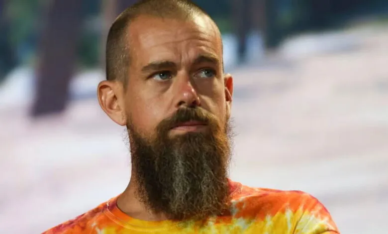 Jack Dorsey, former Twitter CEO, looking off to the side.