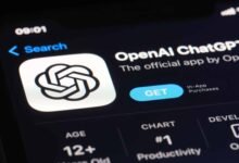 Screenshot of OpenAI ChatGPT app in the iOS App Store.