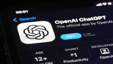 Screenshot of OpenAI ChatGPT app in the iOS App Store.