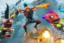 High on Life game screenshot featuring alien character and talking guns.