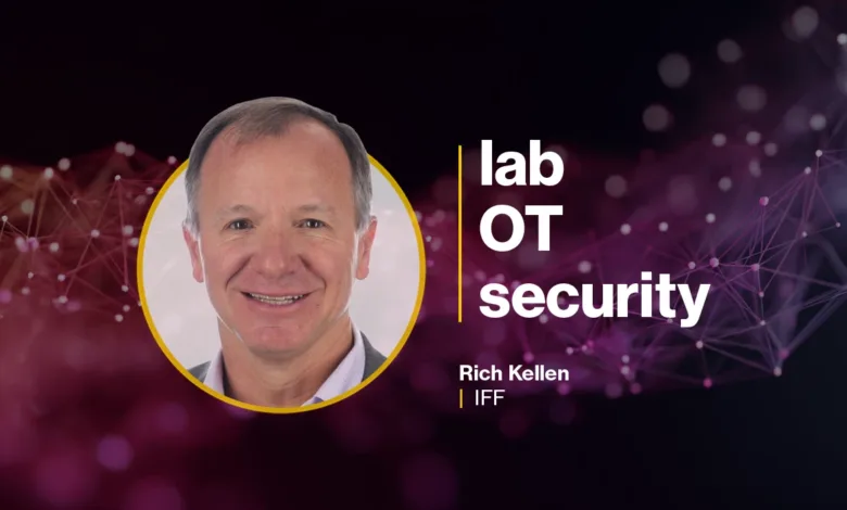 Headshot of Rich Kellen with 'lab OT security' text overlay.