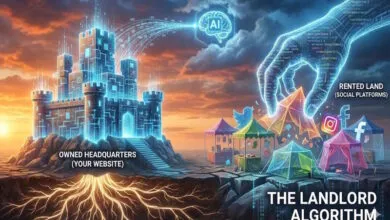 The Landlord Algorithm: Why Your Website is the Only Asset That Will Survive 2026
