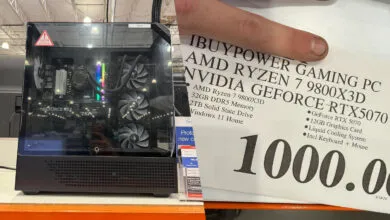 Score This Ryzen 9800X3D & RTX 5070 Gaming PC for Only $1000