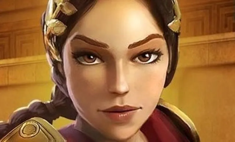 Close-up of Lara Croft from Tomb Raider I-III Remastered.