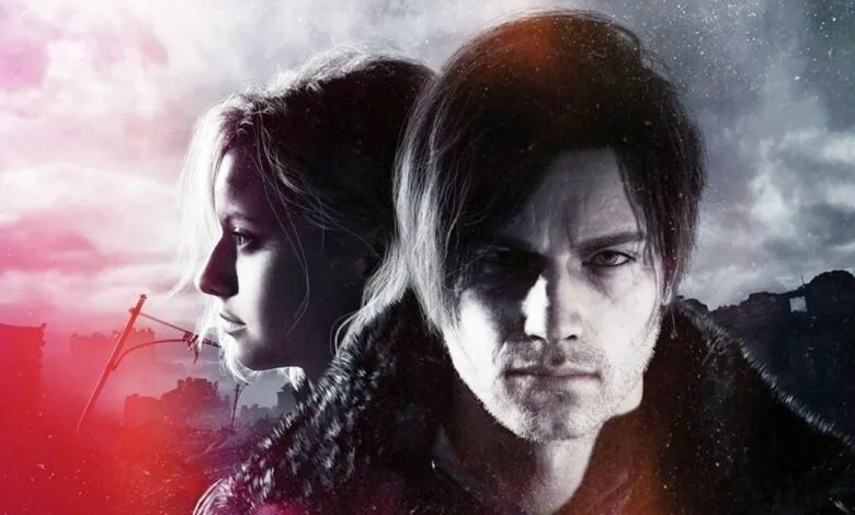 Resident Evil: Requiem key art featuring Leon and Grace.