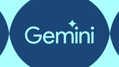 Gemini logo with the word Gemini and a star on a blue circle.