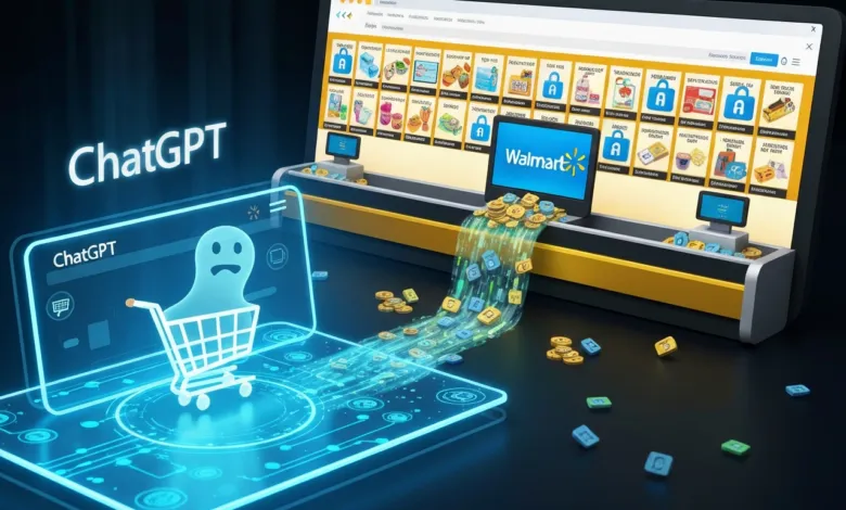 ChatGPT interface showing online shopping with a sad ghost in a cart.