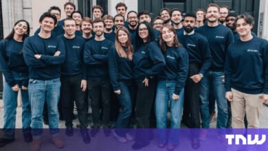 Group of people wearing matching sweatshirts with the 'Escape' logo.