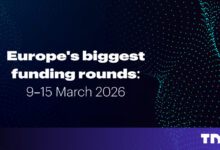 Europe's biggest funding rounds: 9-15 March 2026, with TNW logo.