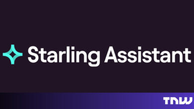 Starling Assistant logo with a teal star icon and white text on a dark purple background.