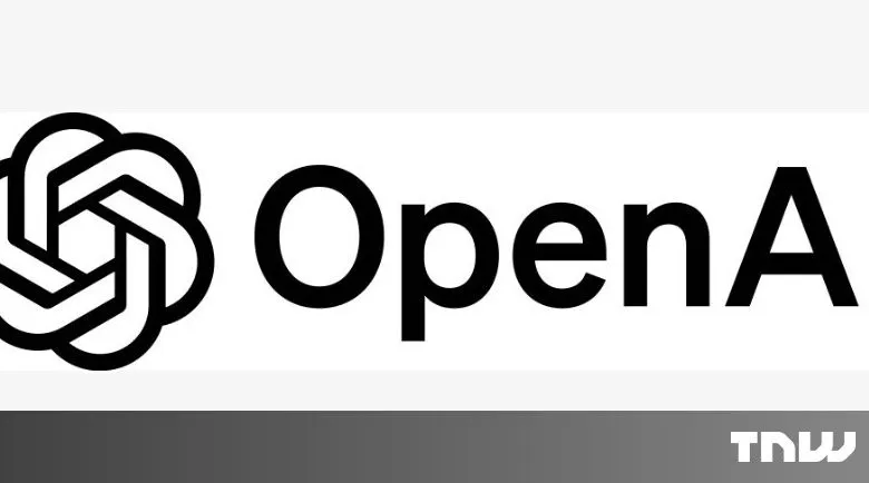 OpenAI logo with stylized knot and company name.