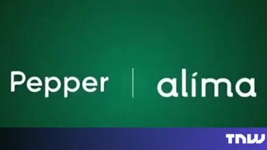 Pepper and Alima logos side-by-side on a green background.