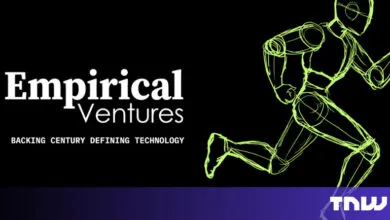 Empirical Ventures logo with a green sketch of a running figure.
